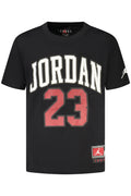 JORDAN SHORT-SLEEVED T-SHIRT FOR KIDS, BLACK