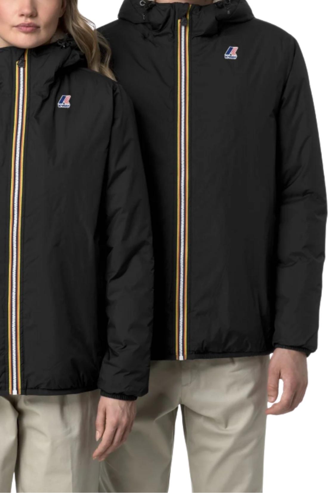 K-WAY - Unisex Le Vrai 4.0 Claude Orsetto waterproof jacket - Size L