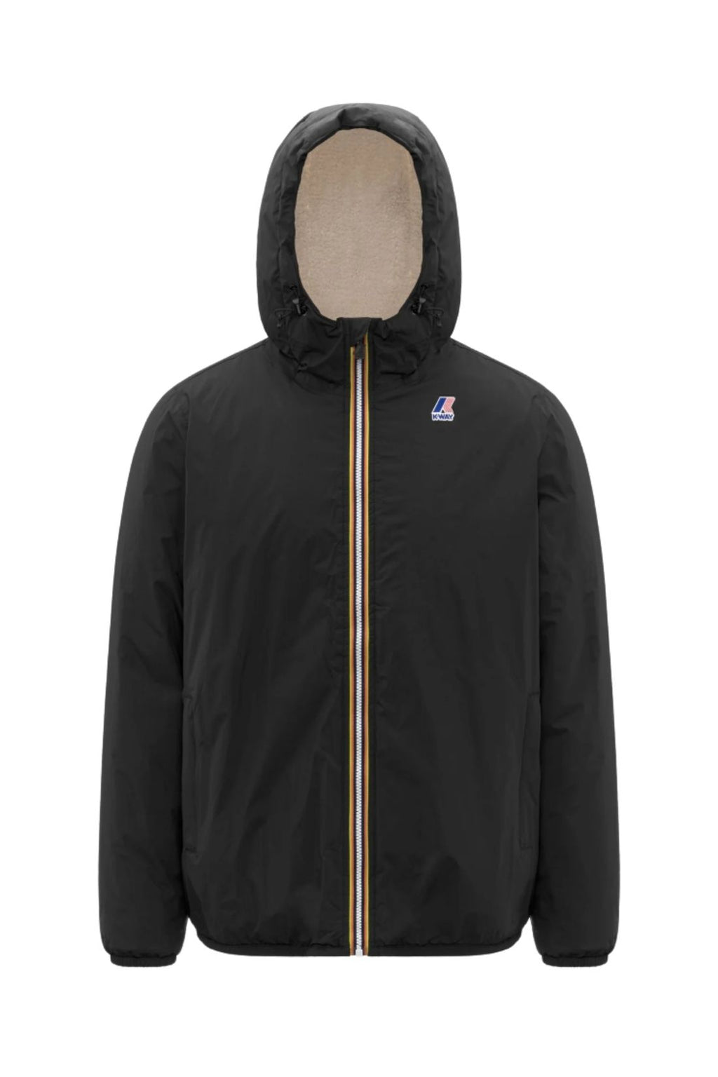 K-WAY - Unisex Le Vrai 4.0 Claude Orsetto waterproof jacket - Size L