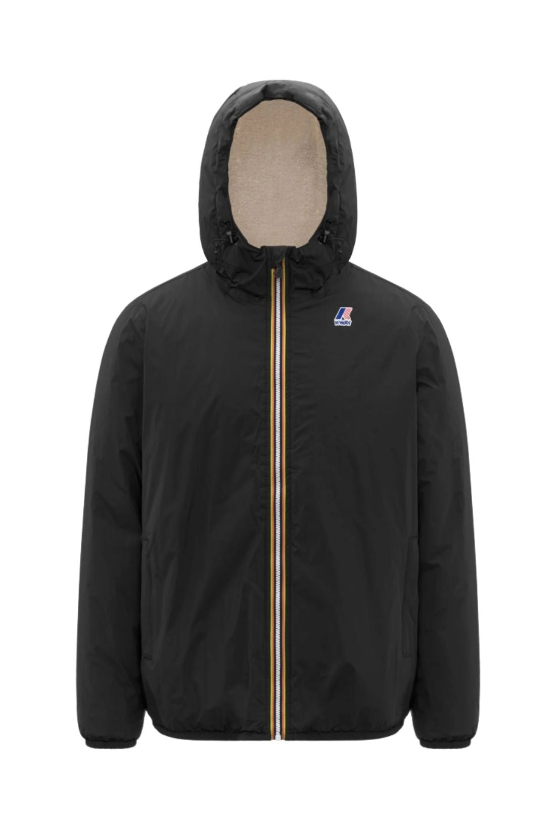 K-WAY - Unisex Le Vrai 4.0 Claude Orsetto waterproof jacket - Size L