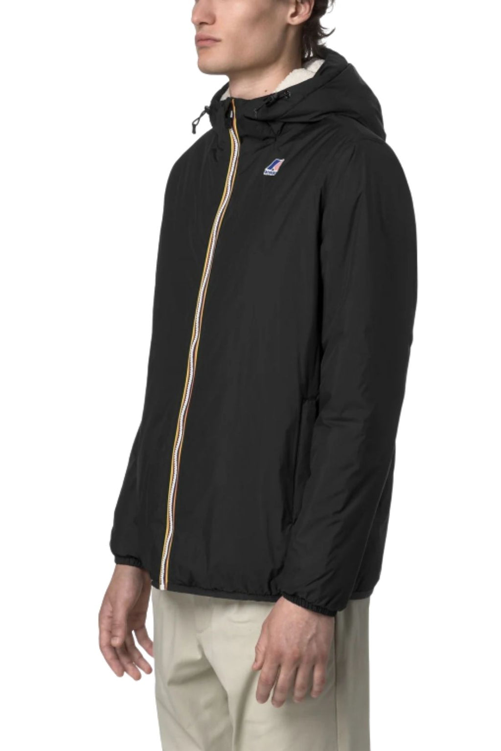 K-WAY - Unisex Le Vrai 4.0 Claude Orsetto waterproof jacket - Size L