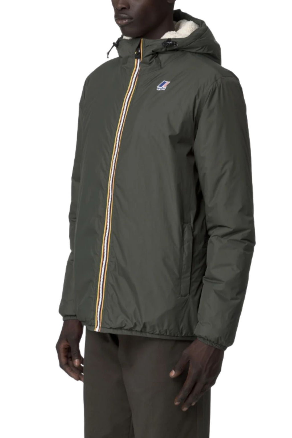 K-WAY - Unisex Le Vrai 4.0 Claude Orsetto waterproof jacket - Size L