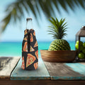 Bottle Koozie W/Zipper Pizza Luva