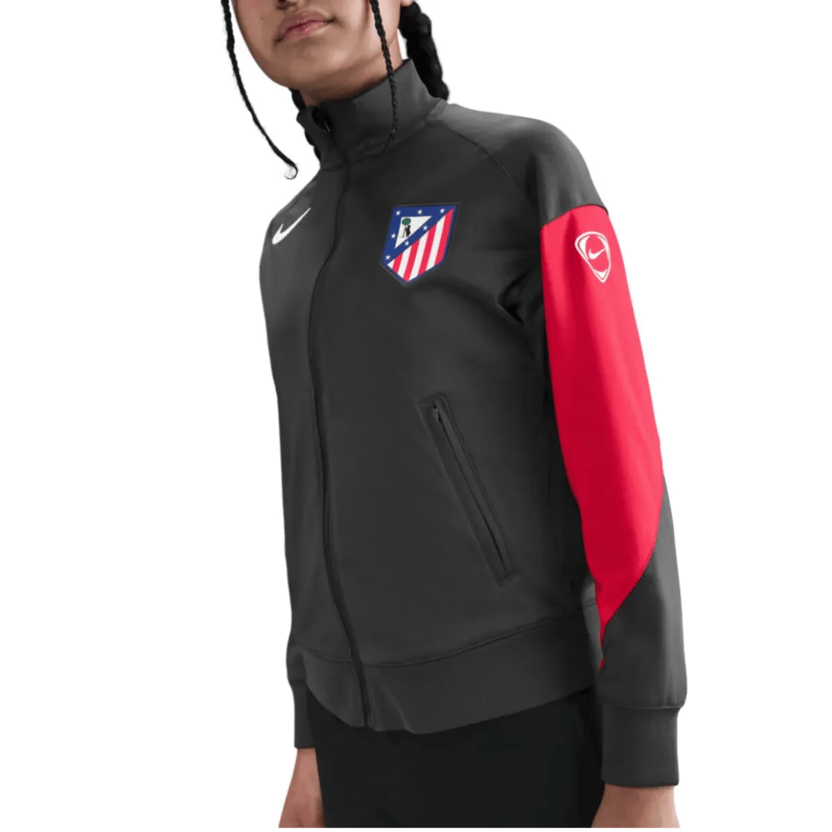Kids - grey Atletico Madrid UCL presentation tracksuit 2025/26 - Nike