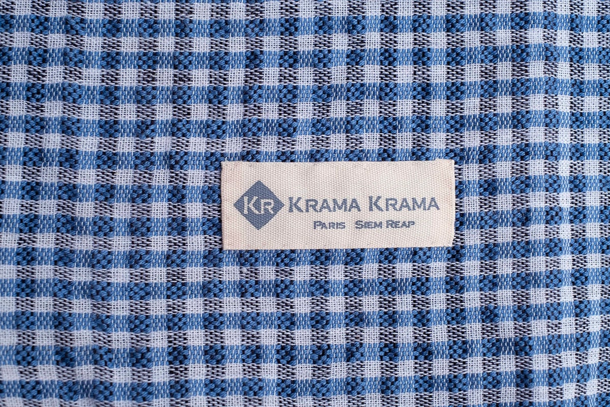 krama bleu Cobalt zoom