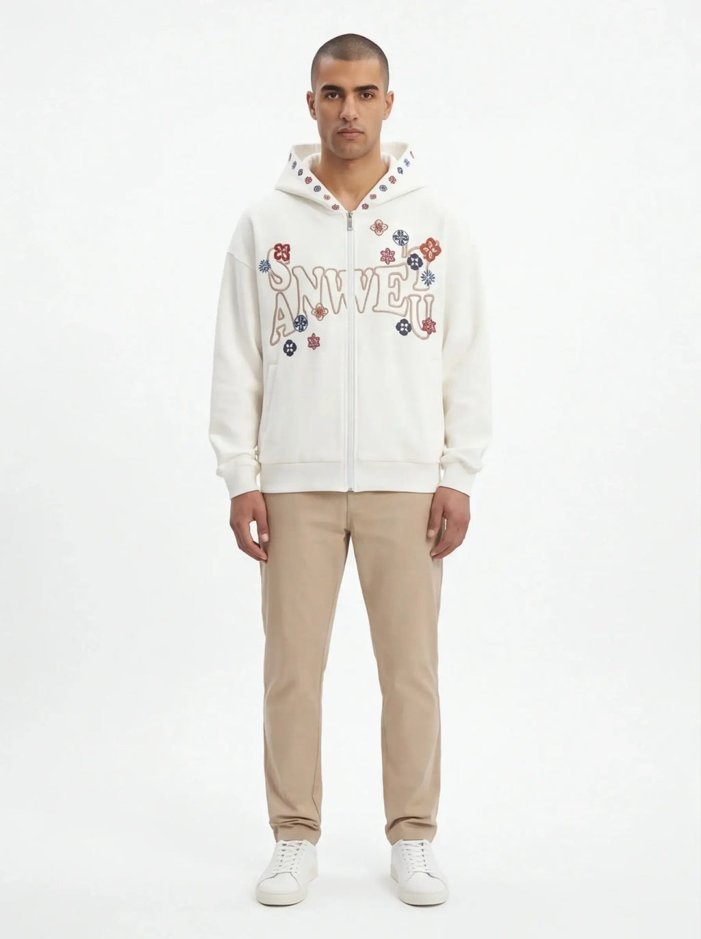 Marble Hoodie Silhouette