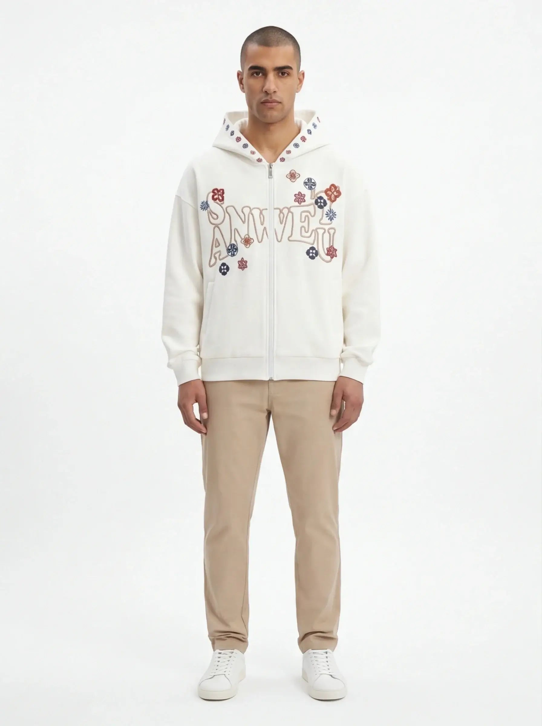 Marble Hoodie Silhouette