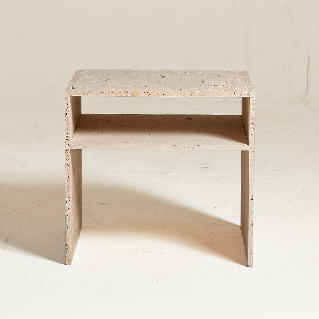 NOTO TRAVERTINE NIGHTSTAND