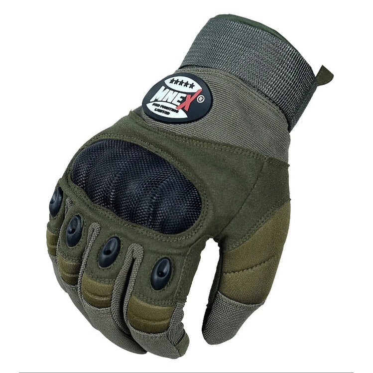 Men's Touchscreen Hiking Gloves - Waterproof Outdoor Sports Gloves Size - S-M-L-XL Green
