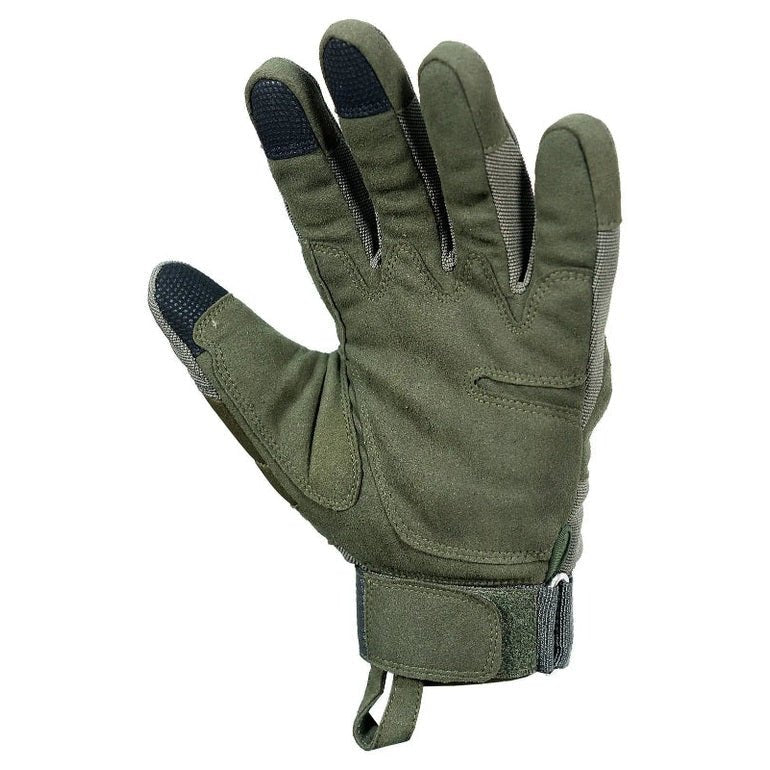 Men's Touchscreen Hiking Gloves - Waterproof Outdoor Sports Gloves Size - S-M-L-XL Green