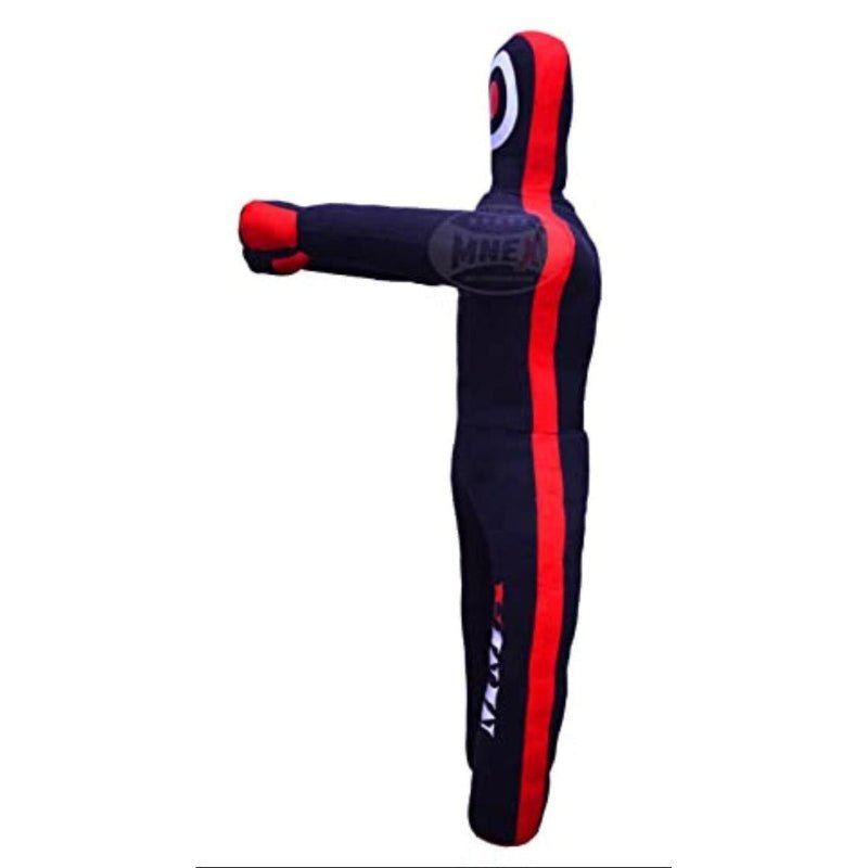 MNEX Pro 6ft Grappling Dummy – The Ultimate Solo Training Partner (Unfilled) Black