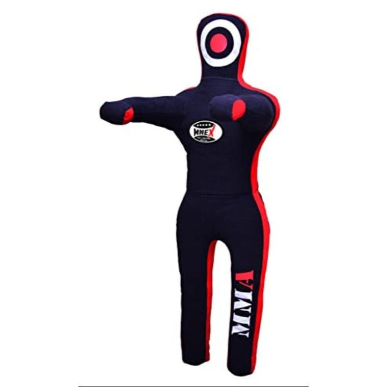 MNEX Pro 6ft Grappling Dummy – The Ultimate Solo Training Partner (Unfilled) Black