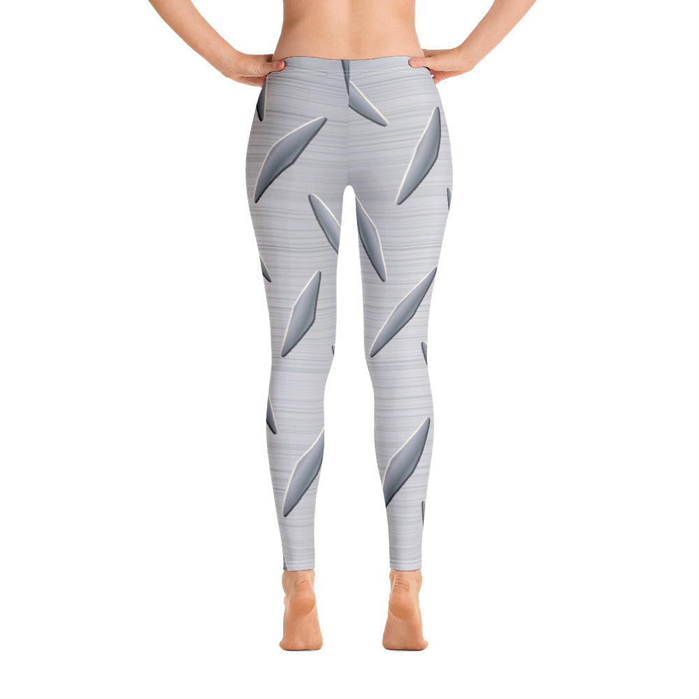 Steel Plated Pup Leggings