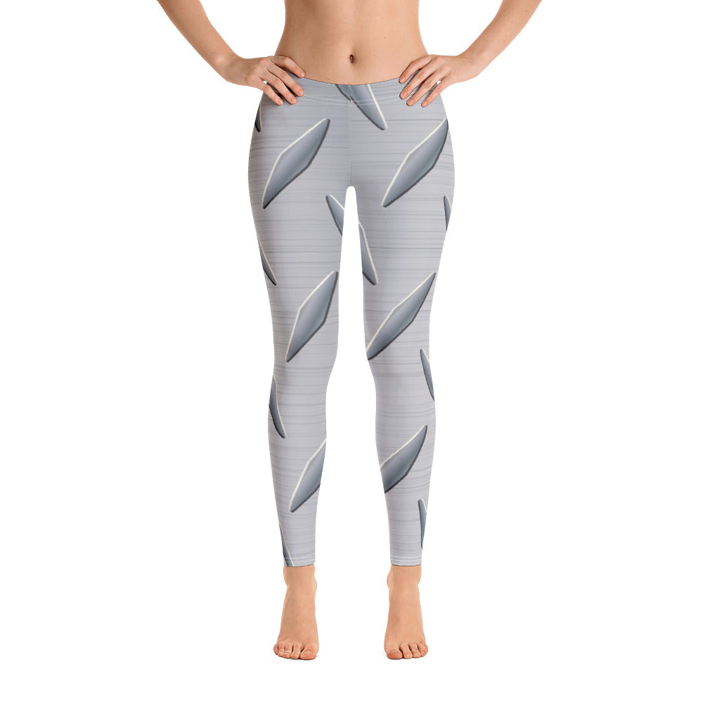 Steel Plated Pup Leggings