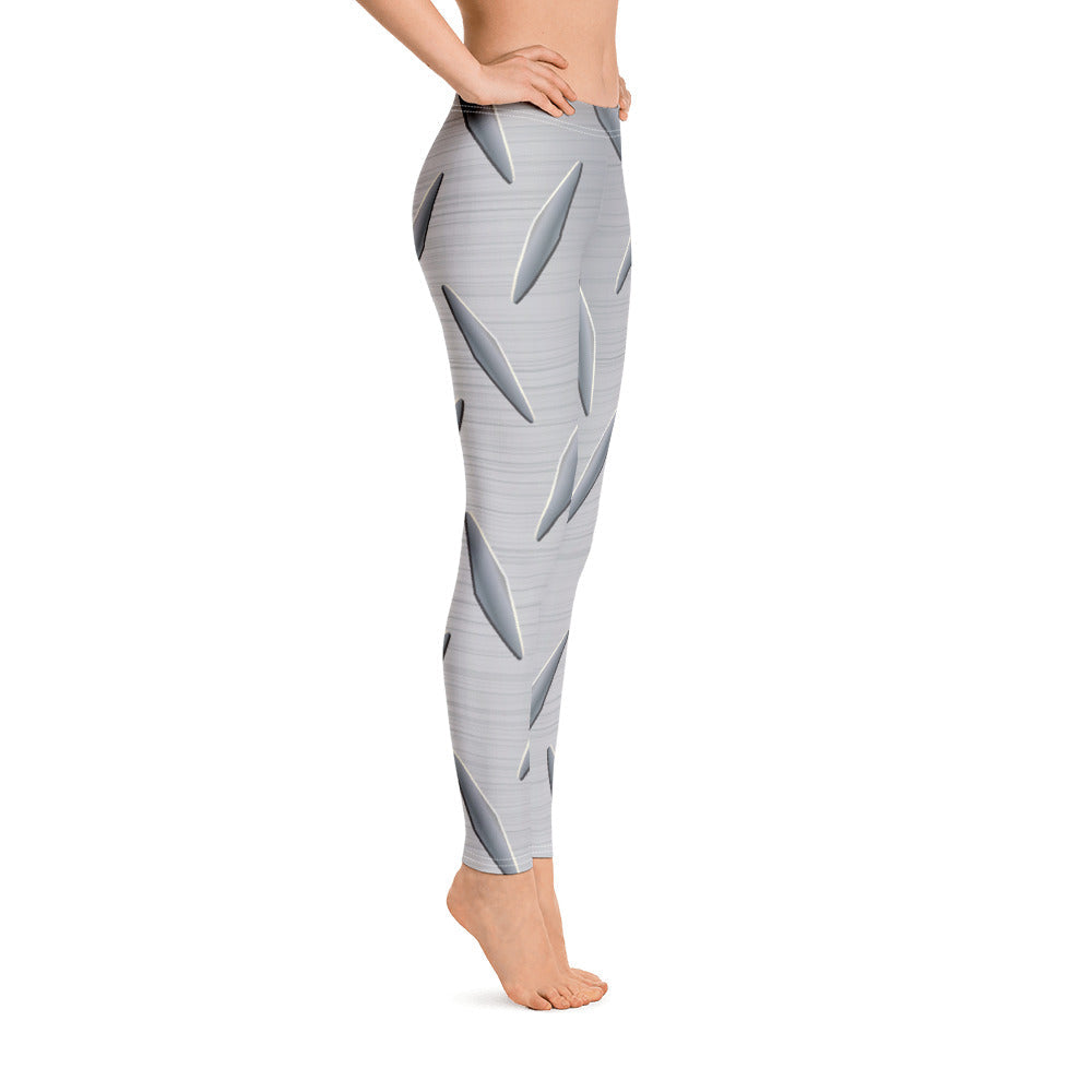 Steel Plated Pup Leggings