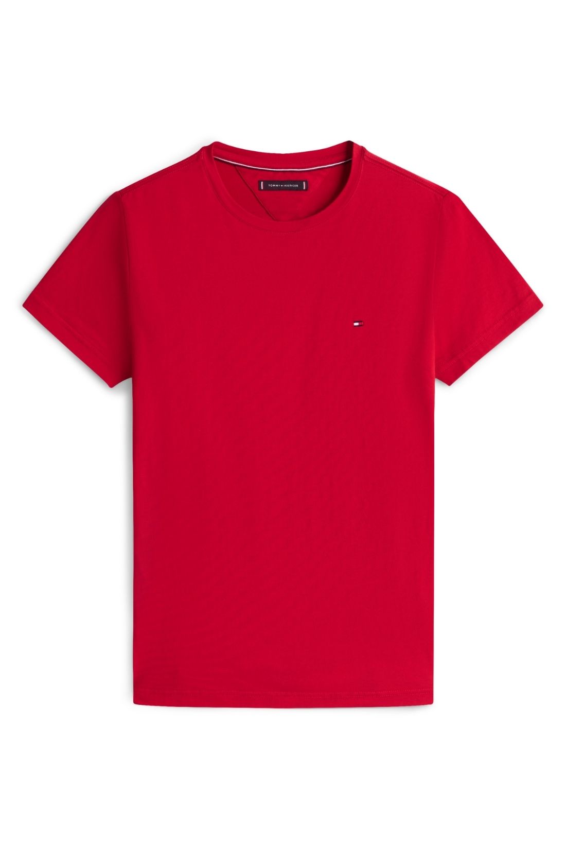 TOMMY HILFIGER - Men's stretch slim T-shirt with logo - Size XL