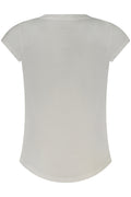 NIKE SHORT-SLEEVED T-SHIRT FOR GIRLS, WHITE