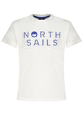 NORTH SAILS WHITE SHORT SLEEVED T-SHIRT FOR CHILDREN
