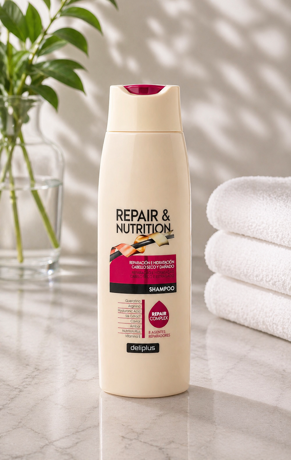 Deliplus - Shampoing Réparateur et Nutrition