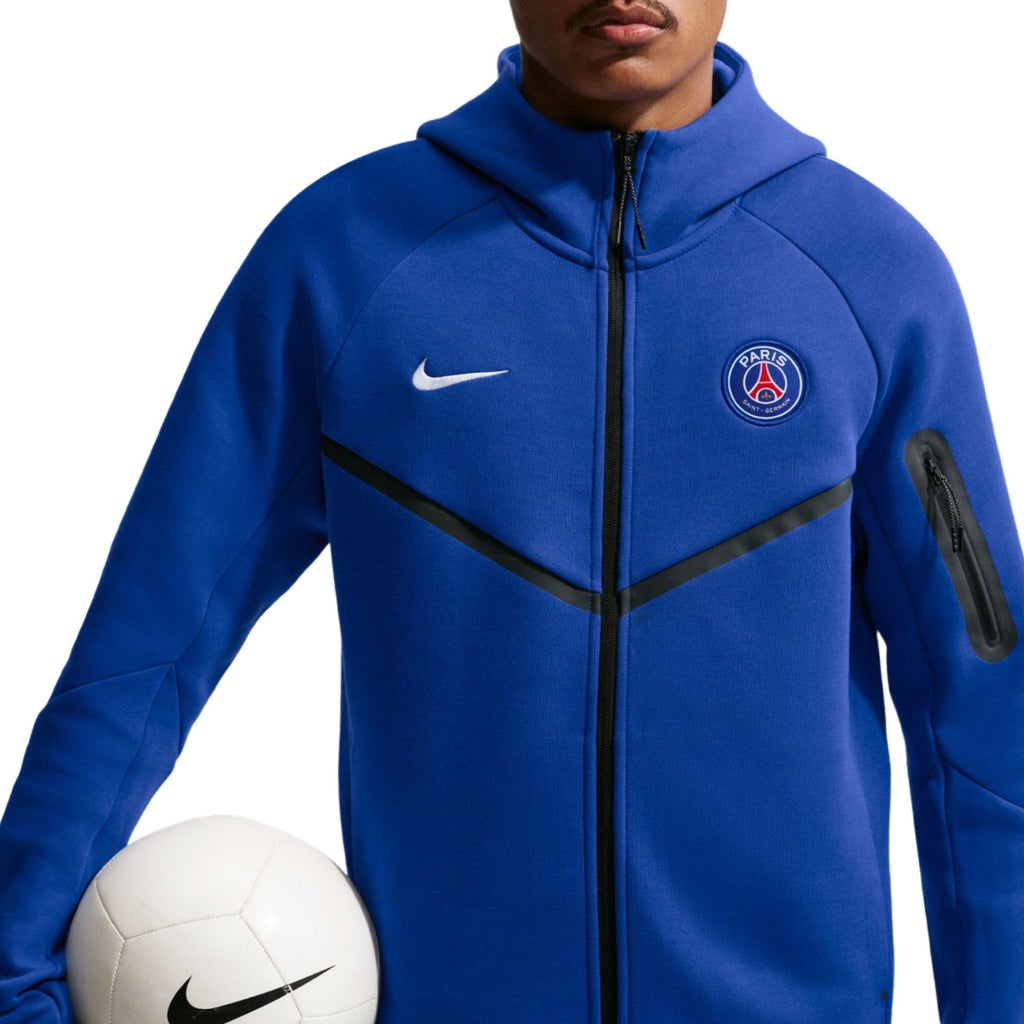 PSG blue Tech Fleece presentation soccer tracksuit 2026/27 - Nike