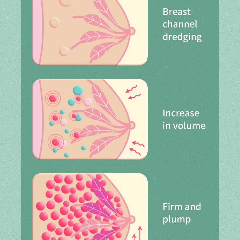 SIIHO Mini Heating & Vibrating Breast Massager