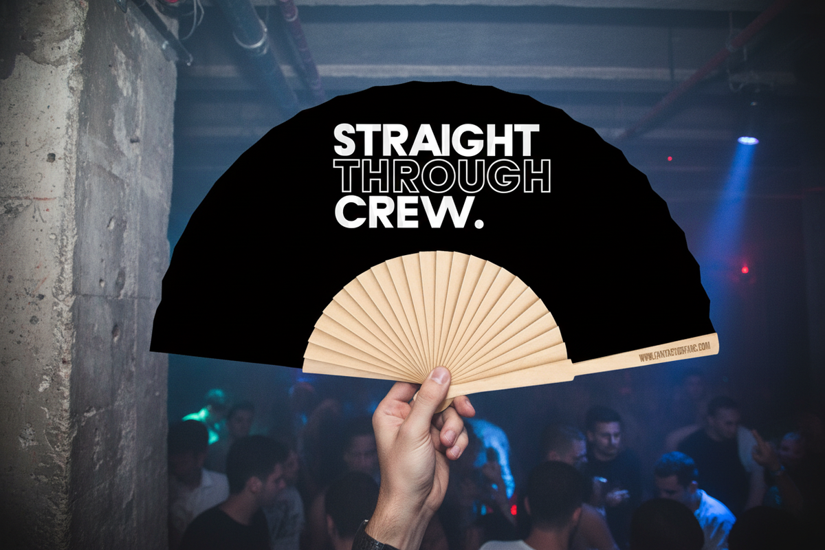 Straight Through Crew 23cm fan