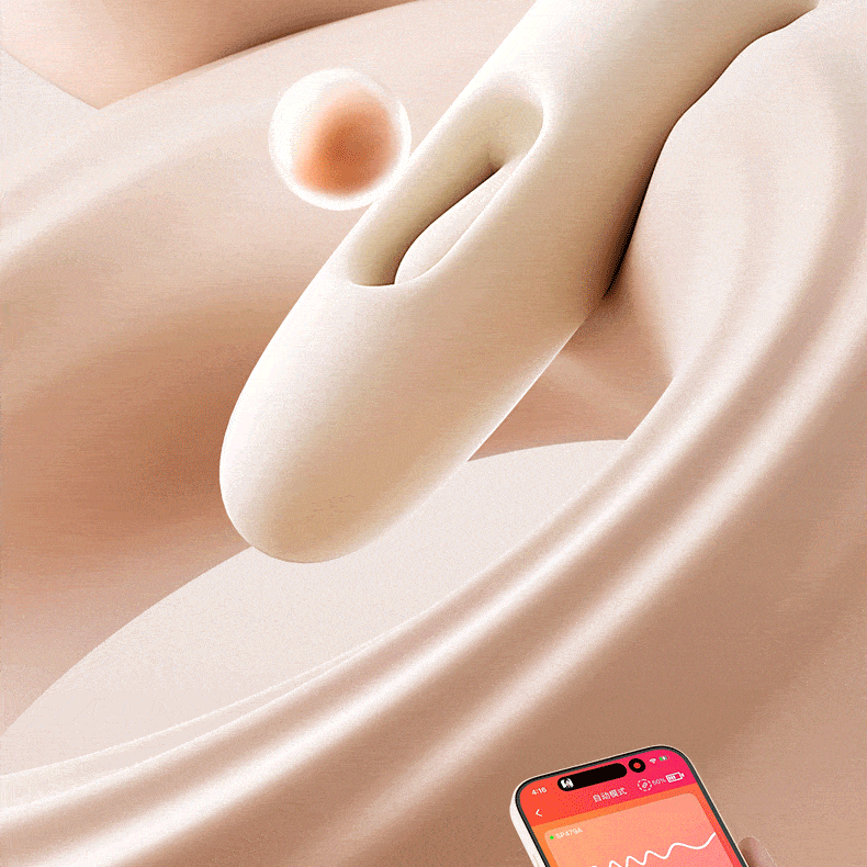 Clit Sucking & G-Spot Tapping Egg Vibrator App Controlled