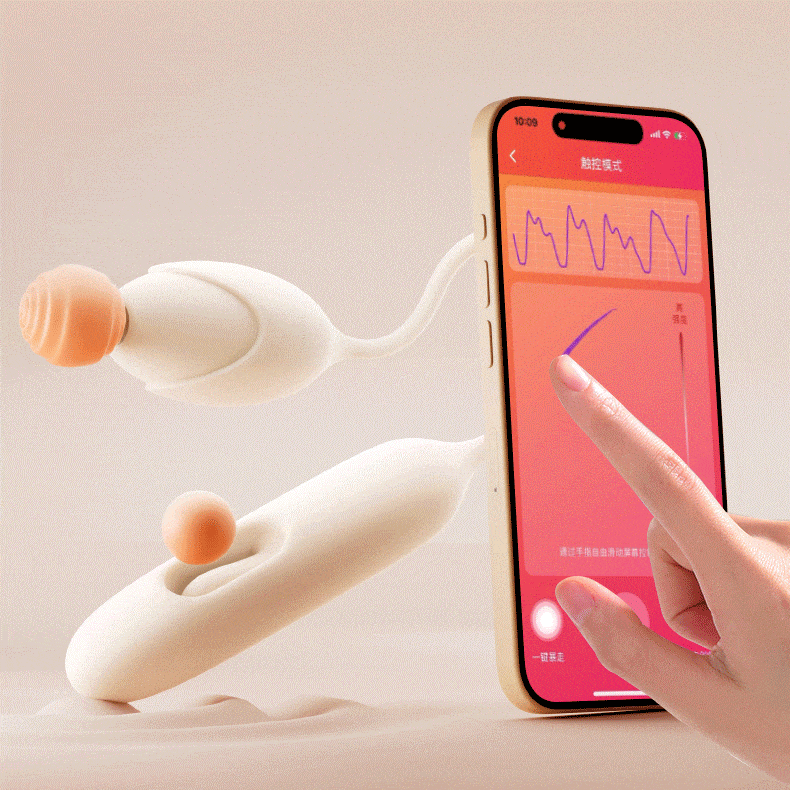 Clit Sucking & G-Spot Tapping Egg Vibrator App Controlled