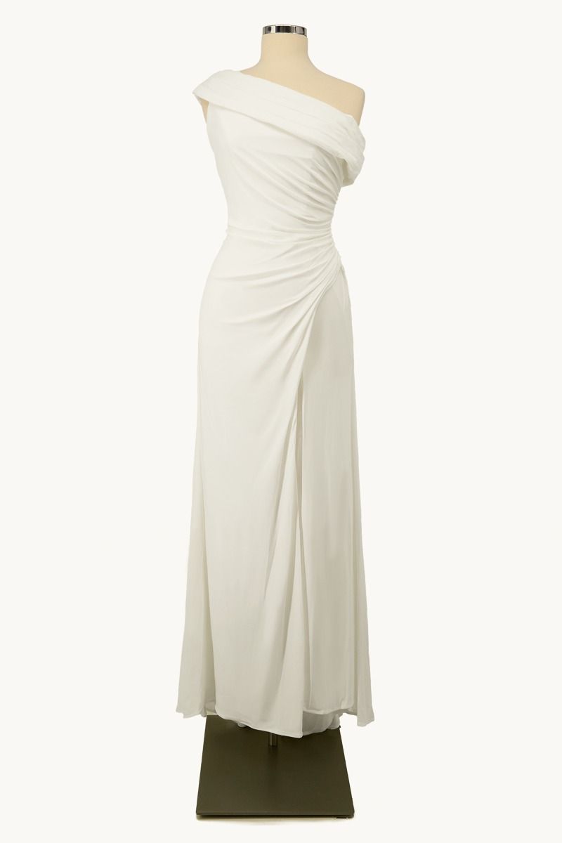 Dress Elegant Designer Special Occasion Luxe Statement Elegant - CDT805W