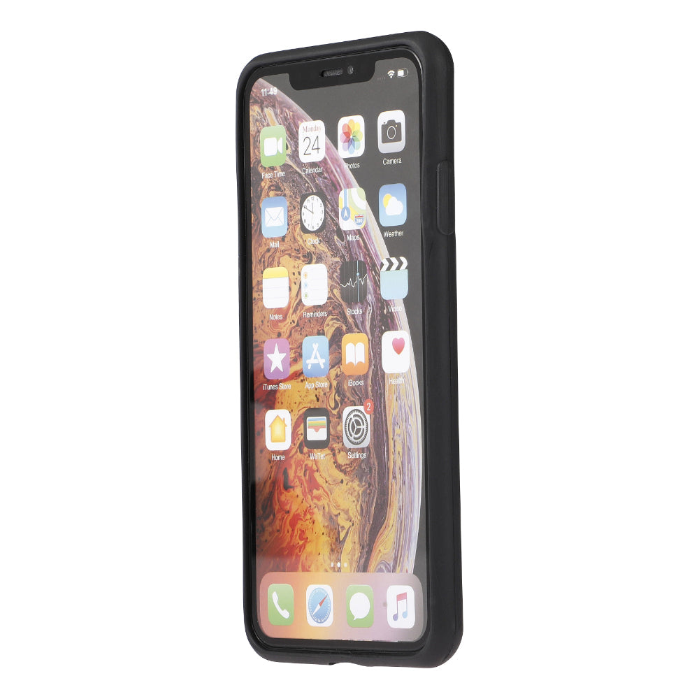 Custodia iNature iPhone XS Max - Nero Vulcano