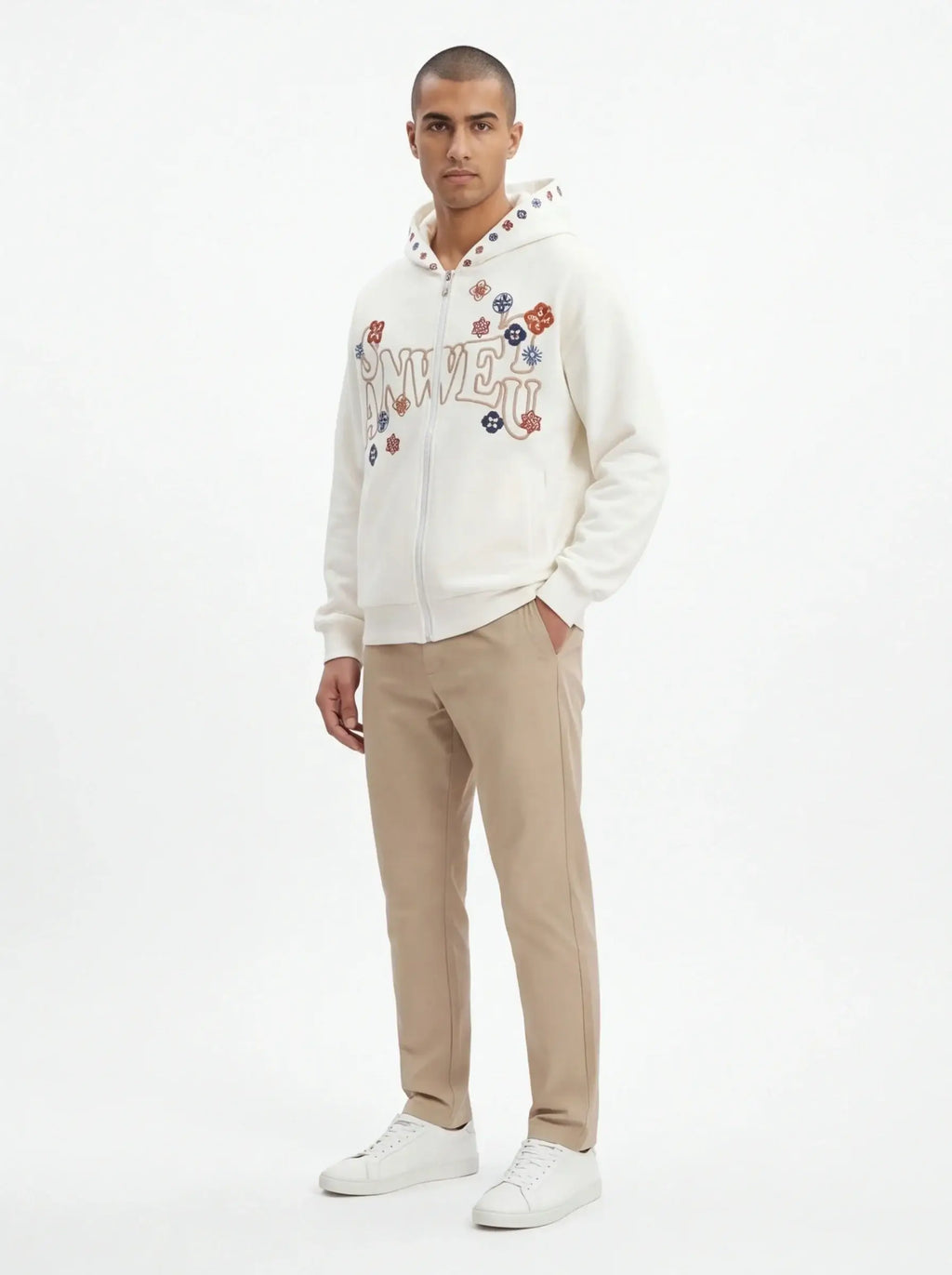 Marble Hoodie Silhouette